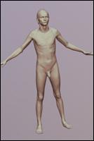 Man 3D scan of nude 02